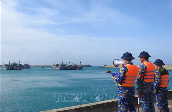Đặc khu Trường Sa chủ động ứng phó với bão số 15