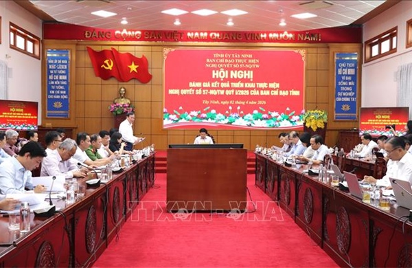 Đột phá theo Nghị quyết 57: Tây Ninh quyết liệt tháo gỡ điểm nghẽn, tăng tốc thực hiện