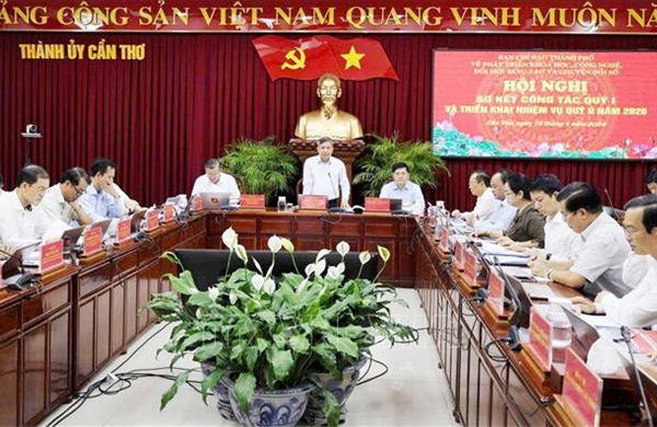 Cần Thơ tăng tốc phát triển khoa học công nghệ, đổi mới sáng tạo và chuyển đổi số