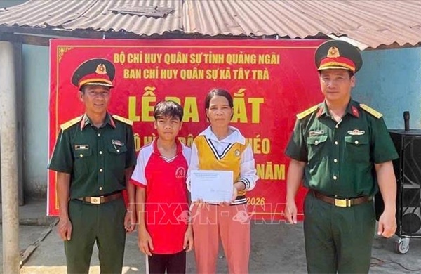 Lực lượng vũ trang Quảng Ngãi xây dựng nhiều mô hình hay, việc làm thiết thực