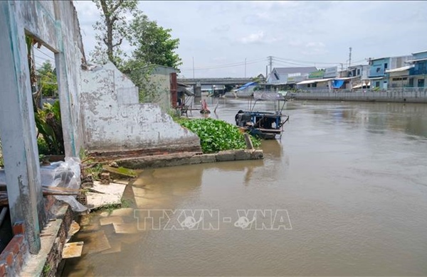 Cần Thơ kiến nghị hỗ trợ kinh phí khắc phục sạt lở kênh Xáng Nàng Mau