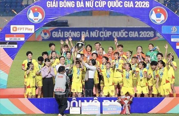 CLB TP Hồ Chí Minh vô địch Giải bóng đá nữ Cúp quốc gia năm 2026 
