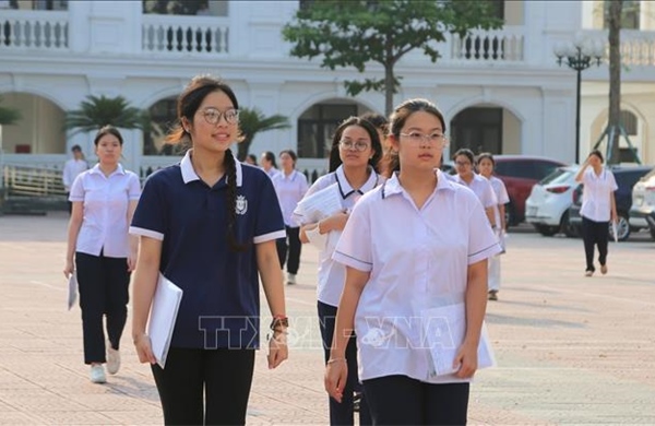 Trên 60.000 thí sinh Hải Phòng dự thi tuyển sinh vào lớp 10