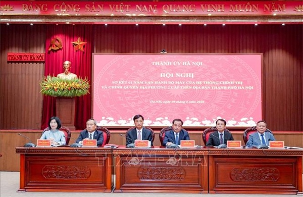 Hà Nội tiếp tục phát huy vai trò tiên phong trong xây dựng chính quyền địa phương 2 cấp