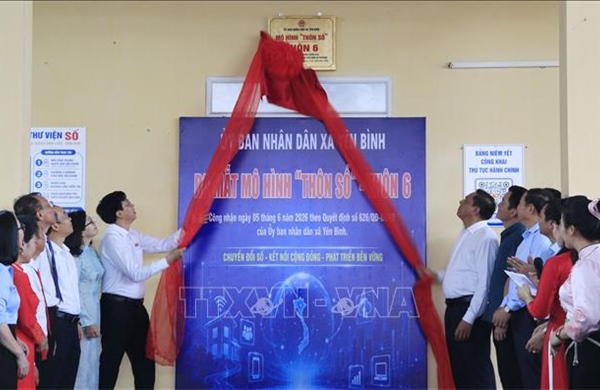 Gắn mô hình 'Thôn số' với cải cách thủ tục hành chính