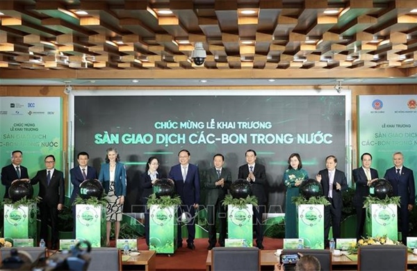 Khai trương Sàn giao dịch carbon trong nước
