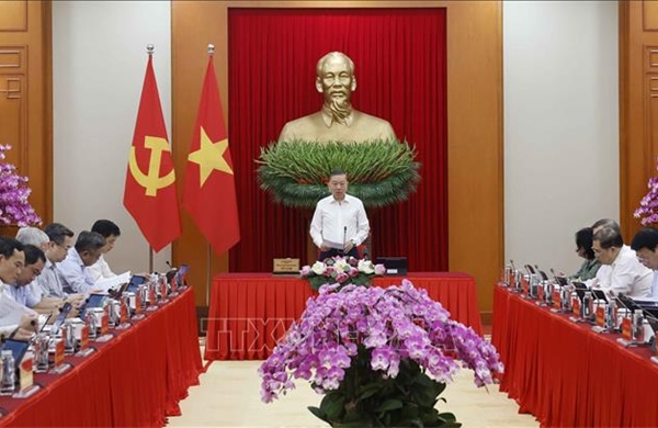 Tổng Bí thư, Chủ tịch nước chủ trì Phiên họp thứ nhất Ban Chỉ đạo Trung ương về sửa đổi, bổ sung Điều lệ Đảng