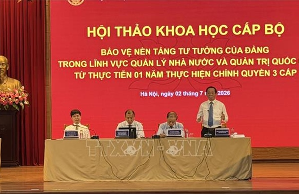 Quản trị quốc gia hiệu quả - Hệ giá trị bảo vệ nền tảng tư tưởng của Đảng