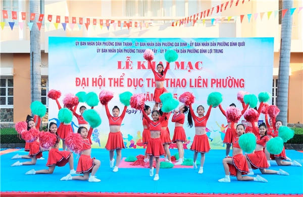 TP Hồ Chí Minh: Sôi nổi Đại hội thể dục thể thao liên phường năm 2025