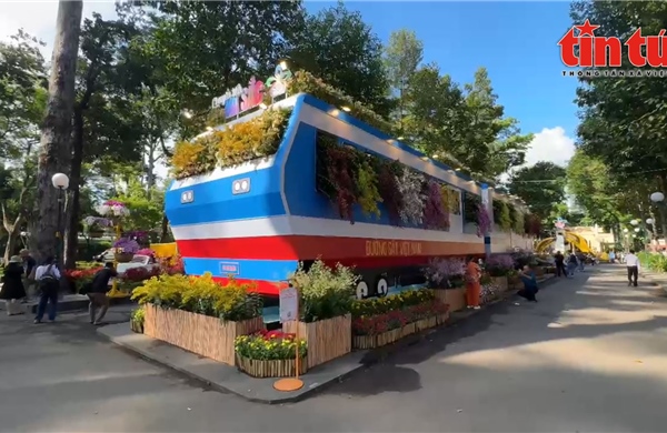 TP Hồ Chí Minh khai hội Festival hoa lan &#39;Chuyến tàu đa sắc&#39; kết nối ba miền