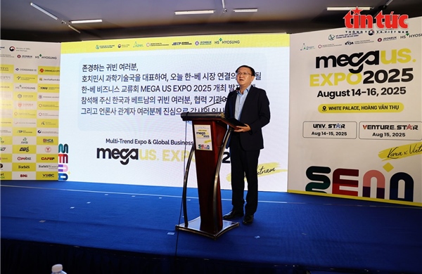 Ngày hội kết nối giao thương Việt Nam và Hàn Quốc ‘Mega Us Expo 2025’