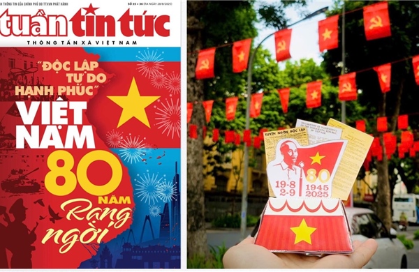 Tái hiện thời khắc thiêng liêng của lịch sử dân tộc cùng báo Tuần tin tức