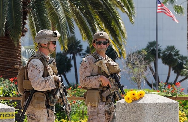 Mỹ nới quy định cho binh sĩ mang vũ khí cá nhân vào căn cứ