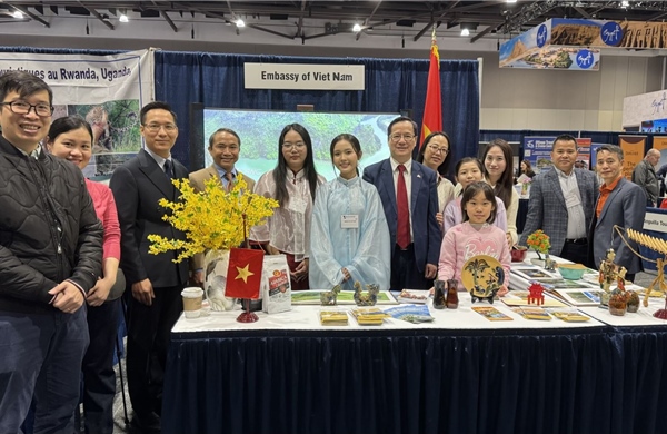 Quảng bá du lịch Việt Nam tại một triển lãm lớn ở Canada