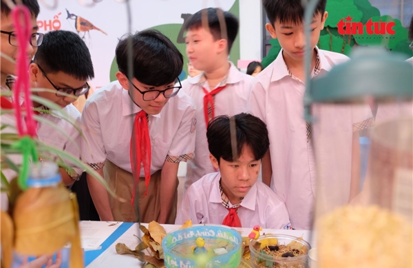 Bồi đắp tình yêu thiên nhiên từ những buổi học trải nghiệm