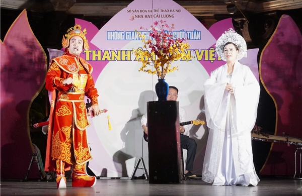 Lan tỏa nghệ thuật cải lương giữa không gian mở hồ Hoàn Kiếm