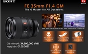 Sony Electronics ra mắt ống kính FE 35mm F1.4 GM
