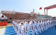 Trung Quốc hạ thủy tàu đổ bộ tấn công nội địa đầu tiên