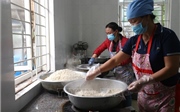 Mô hình bếp ăn bán trú kiểu mẫu cho học sinh Hà Tĩnh Mô hình bếp ăn bán trú kiểu mẫu cho học sinh Hà Tĩnh
