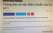 Trường Lương Thế Vinh (Hà Nội) khẳng định điểm chuẩn là 650 điểm Trường Lương Thế Vinh (Hà Nội) khẳng định điểm chuẩn là 650 điểm