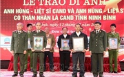 Ninh Bình: Phục dựng và trao di ảnh các Anh hùng liệt sỹ cho thân nhân