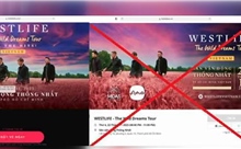 Cảnh giác với thủ đoạn giả mạo website bán vé concert Westlife