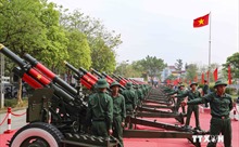 Dàn pháo lễ kỷ niệm 70 năm Chiến thắng Điện Biên Phủ