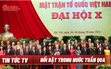 Tin tức TV: Đại hội X Mặt trận Tổ quốc Việt Nam thành công tốt đẹp; Thủ tướng Trung Quốc kết thúc chuyến thăm chính thức Việt Nam