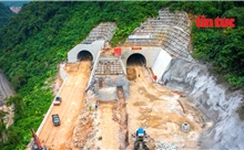 Cao tốc Đồng Đăng - Trà Lĩnh: Nỗ lực vượt khó, tăng tốc ngày đêm để kịp tiến độ