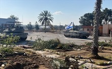 Video xe tăng Israel tiến vào Rafah