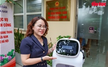 Phường đầu tiên ở Hà Nội đưa robot AI vào phục vụ hành chính công