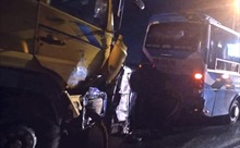 Camera hành trình ghi lại vụ tai nạn giữa 9 ô tô trên cao tốc TP Hồ Chí Minh - Long Thành - Dầu Giây