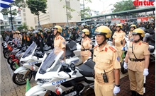 TP Hồ Chí Minh: Ra quân cao điểm tấn công, trấn áp tội phạm dịp Tết Nguyên đán Ất Tỵ 2025