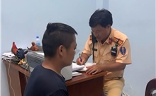 Lập biên bản tài xế xe đầu kéo &#39;đánh võng&#39; trên cao tốc TP Hồ Chí Minh-Long Thành-Dầu Giây