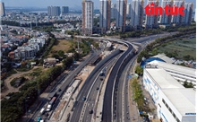 TP Hồ Chí Minh: Cận cảnh cầu vượt N3 nút giao An Phú sẵn sàng thông xe dịp 30/4