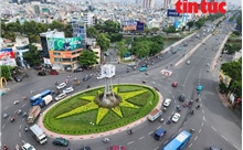 TP Hồ Chí Minh thí điểm phân luồng mới tại vòng xoay Nguyễn Bỉnh Khiêm