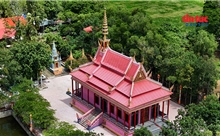 Khám phá vẻ đẹp kiến trúc chùa Khmer ở vùng Bảy Núi An Giang