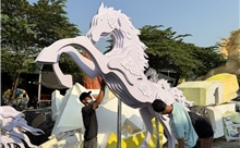 TP Hồ Chí Minh: Lộ diện các linh vật ngựa cho Đường hoa Nguyễn Huệ