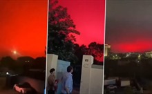 Dư luận Trung Quốc xôn xao vì hiện tượng bầu trời đỏ quạch kỳ lạ