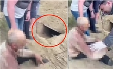 Video giải cứu người đàn ông 62 tuổi sau 4 ngày bị chôn sống