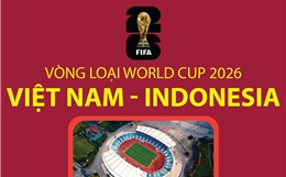 Vòng loại World Cup 2026: Việt Nam - Indonesia