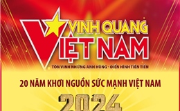 Các tập thể được vinh danh trong Chương trình Vinh Quang Việt Nam 2024