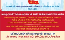 Tập trung thực hiện một số công tác cấp bách để thực hiện thắng lợi Nghị quyết số 68