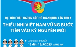 Đại hội Cháu ngoan Bác Hồ toàn quốc lần thứ X: Thiếu nhi Việt Nam vững bước tiến vào kỷ nguyên mới