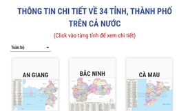 Thông tin chi tiết về 34 tỉnh, thành phố trên cả nước từ 1/7/2025