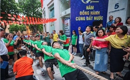 Sôi nổi giải kéo co chào mừng 80 năm Ngày thành lập Thông tấn xã Việt Nam