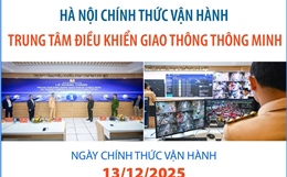 Hà Nội chính thức vận hành Trung tâm điều khiển giao thông thông minh