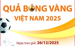 Giải thưởng Quả bóng Vàng Việt Nam 2025