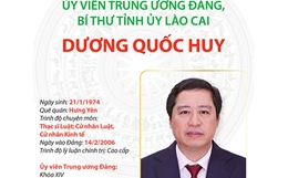 Ủy viên Trung ương Đảng, Bí thư Tỉnh ủy Lào Cai Dương Quốc Huy