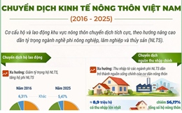 Chuyển dịch kinh tế nông thôn Việt Nam giai đoạn 2016-2025